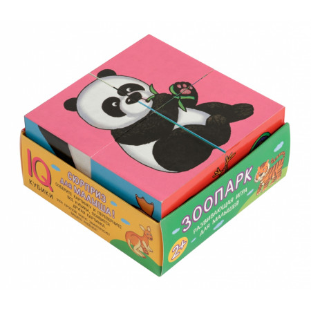 Кубики АЙРИС-ПРЕСС 59991 Зоопарк Кубики АЙРИС-ПРЕСС 59991 Зоопарк