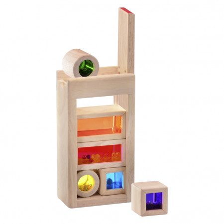 Конструктор WONDERWORLD WW-1088 Радужные блоки