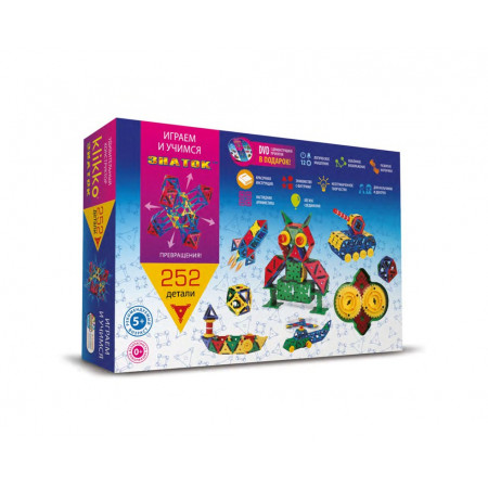 Конструктор ЗНАТОК 70177 Klikko 252 детали