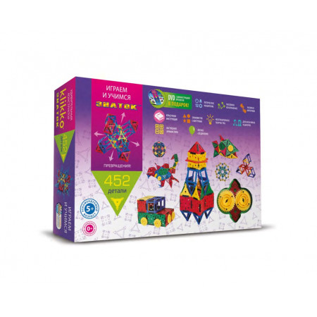 Конструктор ЗНАТОК 70178 Klikko 452 детали