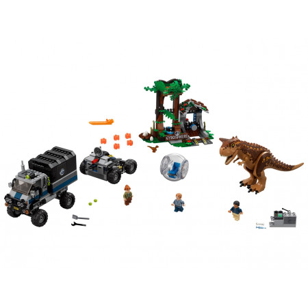 Конструктор LEGO 75929 Jurassic World Побег в гиросфере от карнотавра