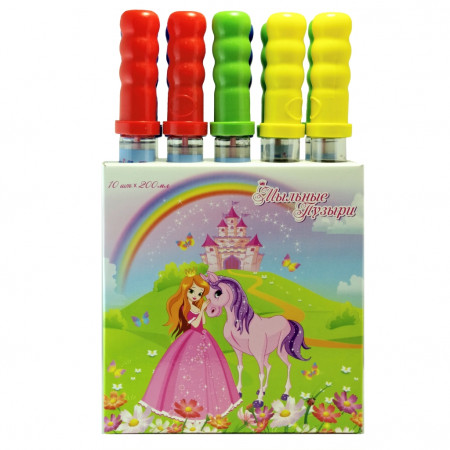 Мыльные пузыри ИГРУШЕЧНЫЙ ГОРОД 138 Принцессы 200мл