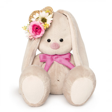 Мягкая игрушка BUDI BASA SidS-231 Зайка Ми в соломенной шляпке (малая)