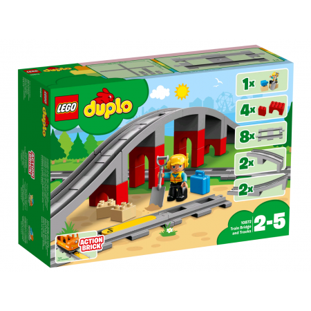 Конструктор LEGO 10872 Duplo Town Железнодорожный мост