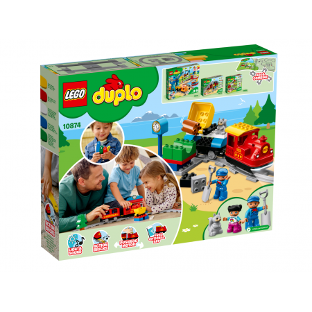 Конструктор LEGO 10874 Duplo Town Поезд на паровой тяге