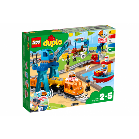 Конструктор LEGO 10875 Duplo Town Грузовой поезд