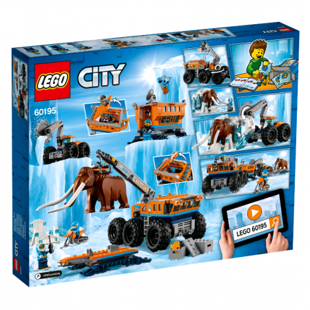Конструктор LEGO 60195 City Arctic Expedition Передвижная арктическая база