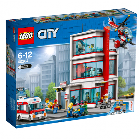 Конструктор LEGO 60204 City Town Городская больница LEGO® City
