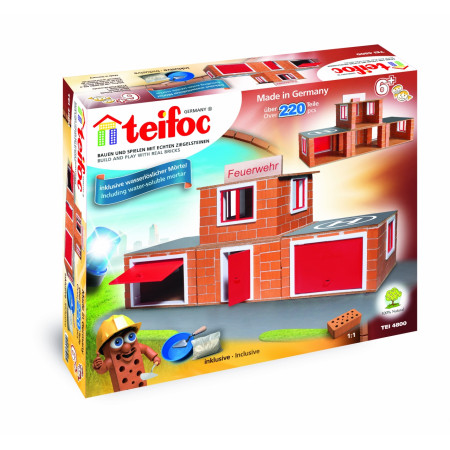 Конструктор TEIFOC TEI 4800 Пожарное депо