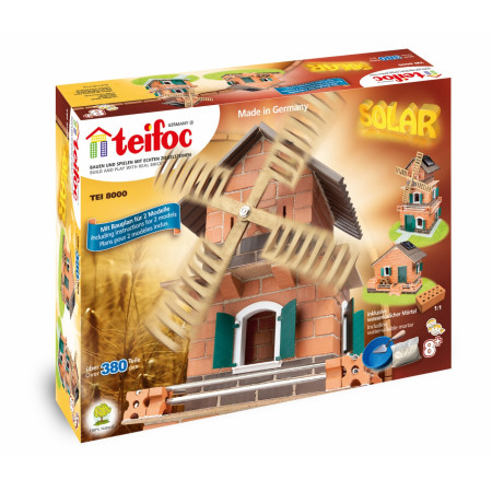 Конструктор TEIFOC TEI 8000 Ветряная мельница 2 модели