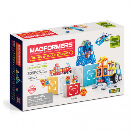 Магнитный конструктор MAGFORMERS 710013 Brain Evolution set