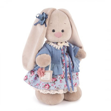 Мягкая игрушка BUDI BASA StM-215 Зайка Ми Голубой василек (большая)