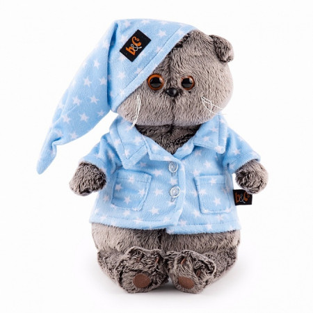 Мягкая игрушка BUDI BASA Ks19-098 Басик в голубой пижаме