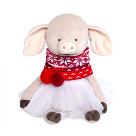 Мягкая игрушка BUDI BASA Ps30-006 Свинка Симона Пятакова 30см (в фирм.пакете)