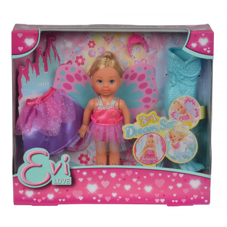 Кукла EVI 5732818 в трёх образах: русалочка, принцесса, фея