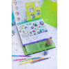 Набор для творчества NEBULOUS STARS 11102 Креативный Скетчбук зеленый