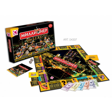 Настольная игра ORIGAMI 4337 Миллионер-люкс