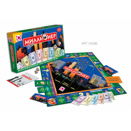 Настольная игра ORIGAMI 4336 Миллионер-элит