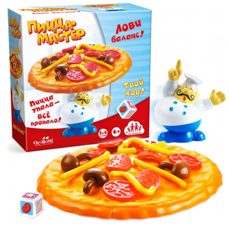 Настольная игра ORIGAMI 4272 Пицца-мастер Настольная игра ORIGAMI 4272 Пицца-мастер