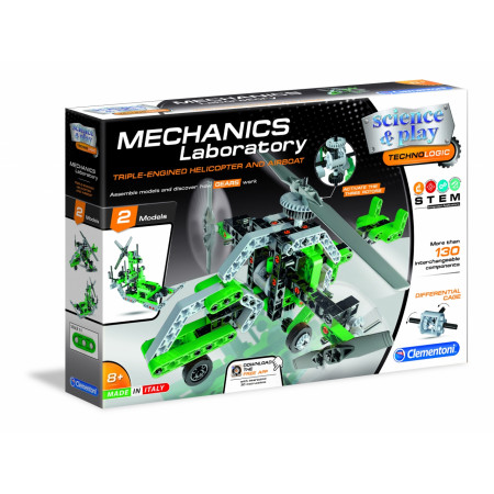 Конструктор CLEMENTONI 75032 Вертолет и Аэролодка
