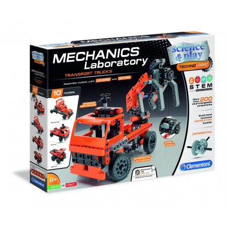 Конструктор CLEMENTONI 75029 Транспортные и карьерные грузовики