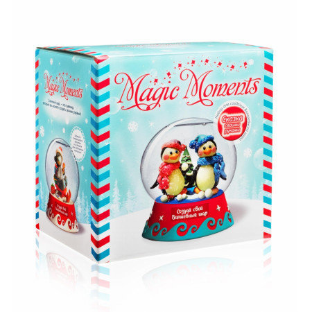 Набор для творчества MAGIC MOMENTS mm-8 Волшебный шар Пингвины