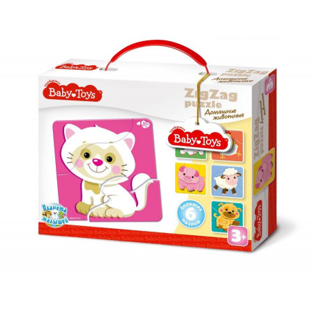 Пазл ДЕСЯТОЕ КОРОЛЕВСТВО 02500 Домашние животные