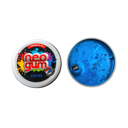 Игра NEO GUM NGM003 Жвачка для рук Неогам "Магнитная сила", синий