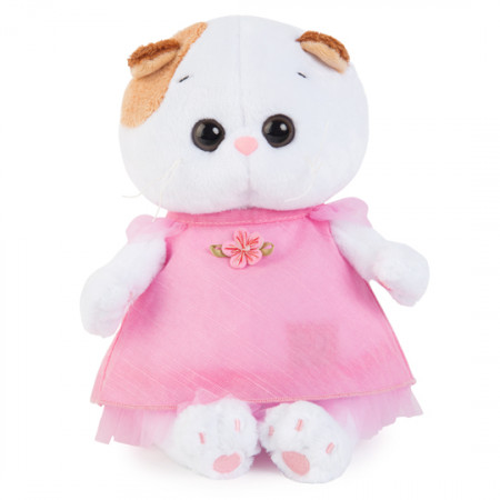 Мягкая игрушка BUDI BASA LB-004 Ли-Ли BABY в розовом платье 20 см