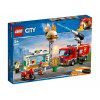 Конструктор LEGO 60214 City Fire Пожар в бургер-кафе