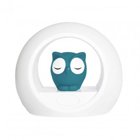 Ночник ZAZU ZA-LOU-02 Сова Лу (синяя) с датчиком звука