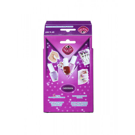 Игровой набор НОВЫЙ ФОРМАТ 80691 Модные ноготки