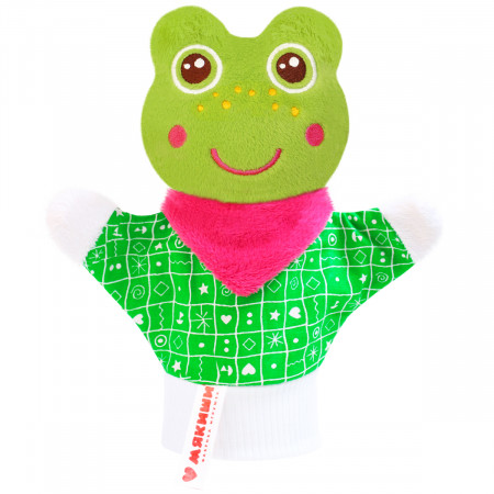 Игрушка - рукавичка МЯКИШИ 466 Лягушка Игрушка - рукавичка МЯКИШИ 466 Лягушка