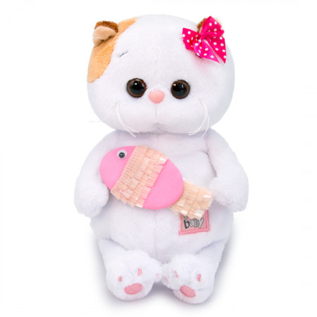Мягкая игрушка BUDI BASA Ли-Ли BABY с рыбкой LB-035