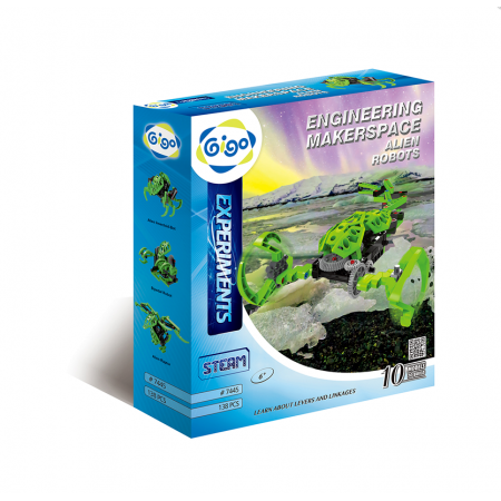 Конструктор GIGO Занимательная инженерия.Роботы./Engineering makerspace furious 7445