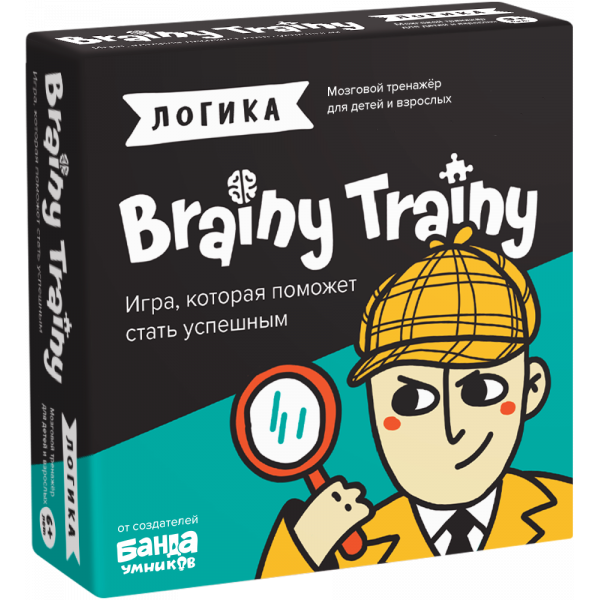 Игра-головоломка BRAINY TRAINY Логика УМ266