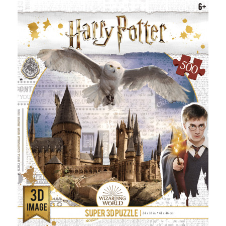 Стерео пазл PRIME 3D Хогвартс и Букля 32513