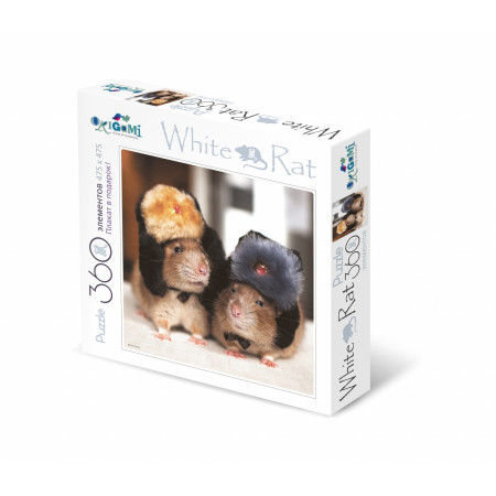 Пазл ORIGAMI Год Крысы.Готовы к зиме 04750 Пазл ORIGAMI Год Крысы.Готовы к зиме 04750