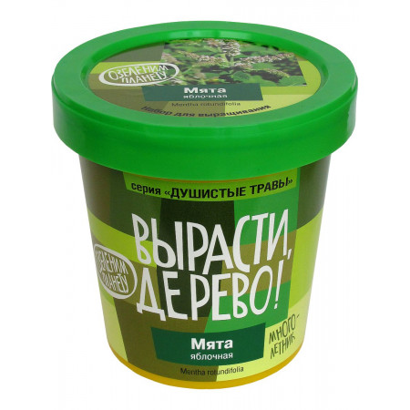 Набор для выращивания ВЫРАСТИ ДЕРЕВО! Мята яблочная zk-093