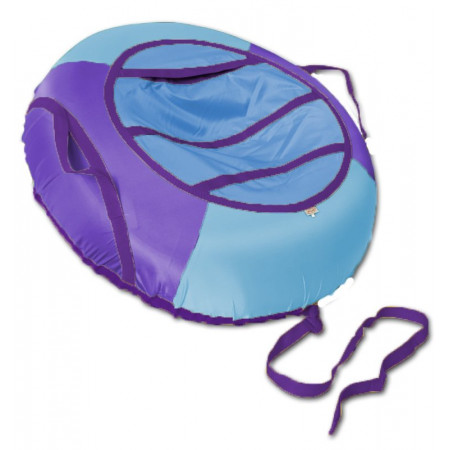 Тюбинг BELON FAMILIA голубой-фиолетовый 70см СВ-002-Э/ОБЛАКА