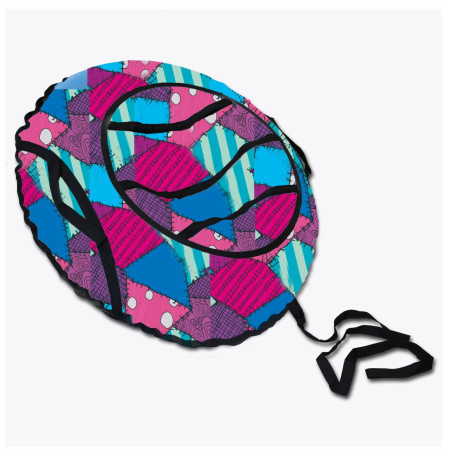 Тюбинг BELON FAMILIA Принт лоскутки 85см СВ-004-ЛОСКУТКИ