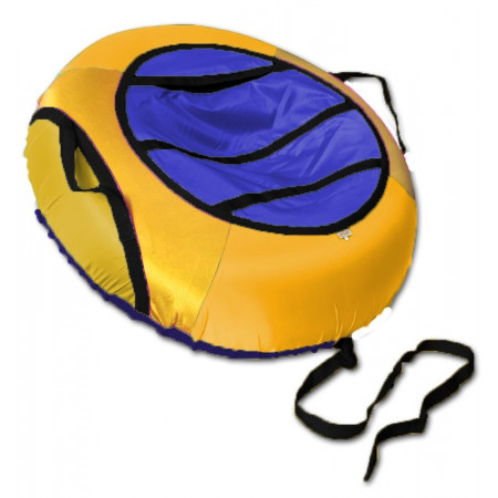 Тюбинг BELON FAMILIA желто-синий 85см СВ-004-Э/СОЛНЦЕ