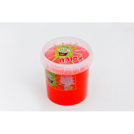 Слайм ПЛЮХ красный, 140 г 0285 Слайм ПЛЮХ красный, 140 г 0285