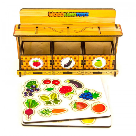Обучающий набор WOODLAND Фруктовая лавка 133103