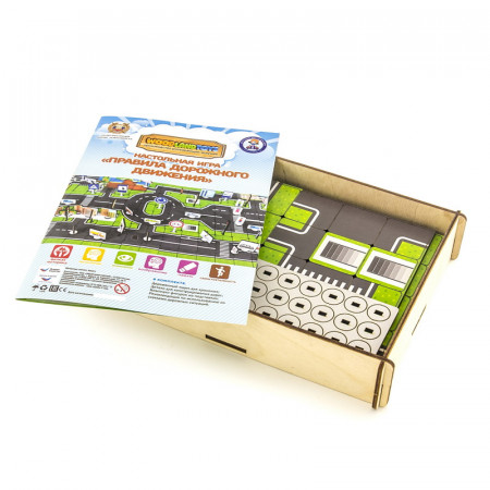 Обучающий набор WOODLAND ПДД Пешеход 132102