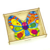 Мозаика WOODLAND Цветок и бабочка 067302