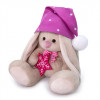 Мягкая игрушка BUDI BASA Зайка Ми в сиреневом колпачке 15 см SidX-351