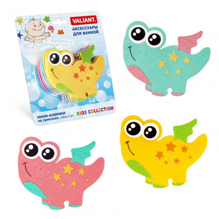 Набор VALIANT мини-коврики дракоша К6-3896