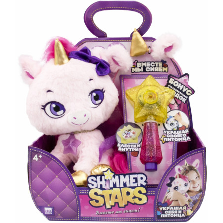 Мягкая игрушка SHIMMER STARS единорог Твинкл S19301