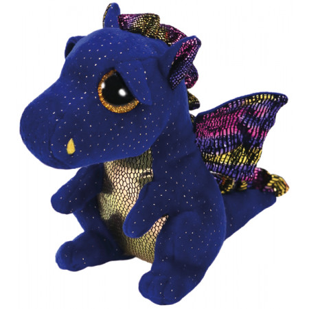 Мягкая игрушка TY дракон Сафир 15 см 36879